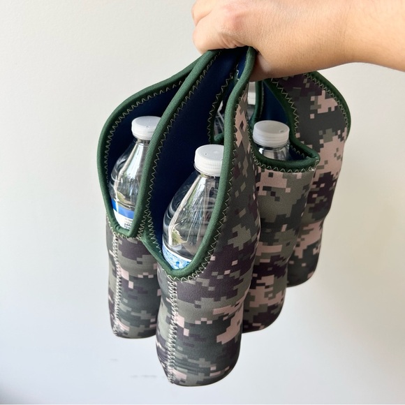 Koverz neoprene camouflage six pack insulated drink carrier - Picture 6 of 6